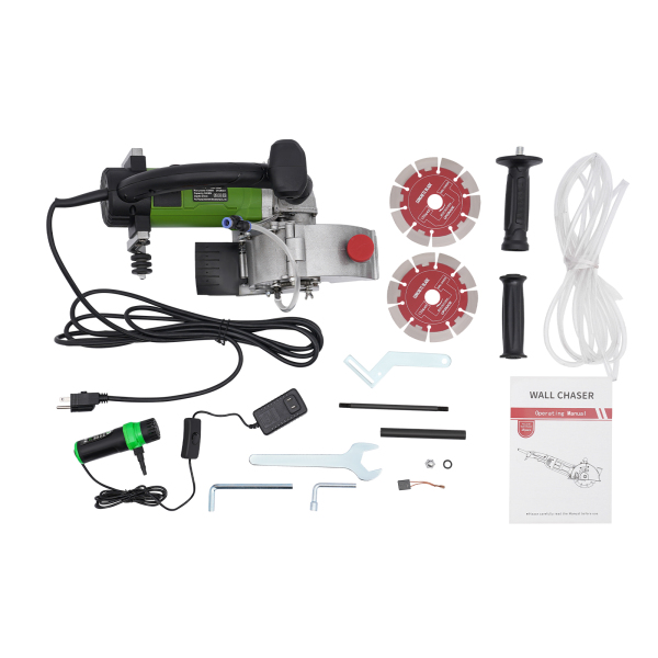 1800w Electric Wall Chaser Slotting Machine, Brick Cutter Granite Notcher, Industrial Wall Groove Cutting Machine, Marble Tile Groover 1800w Electric Wall Chaser Slotting Machine, Brick Cutter Granite Notcher, Industrial Wall Groove Cutting Machine, Marble Tile Groover
