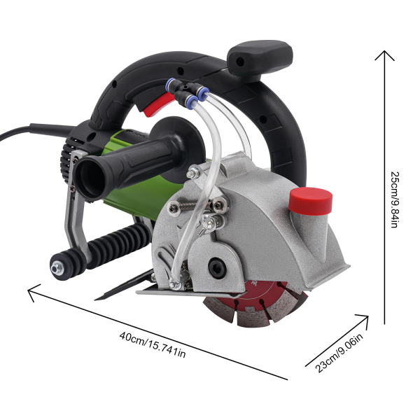 1800w Electric Wall Chaser Slotting Machine, Brick Cutter Granite Notcher, Industrial Wall Groove Cutting Machine, Marble Tile Groover 1800w Electric Wall Chaser Slotting Machine, Brick Cutter Granite Notcher, Industrial Wall Groove Cutting Machine, Marble Tile Groover