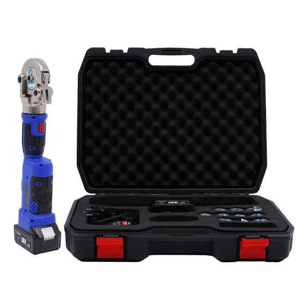 MEZ-300 Battery Powered Electric Hydraulic Pliers, Electric Hydraulic  Crimper Blue