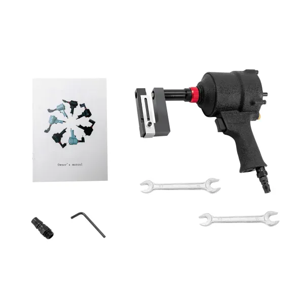 8mm Pneumatic Hole Puncher Air Metal Hole Punch Tool Industrial Sheet Metal Punching Gun Heavy Duty Metal Hole Flange Opener