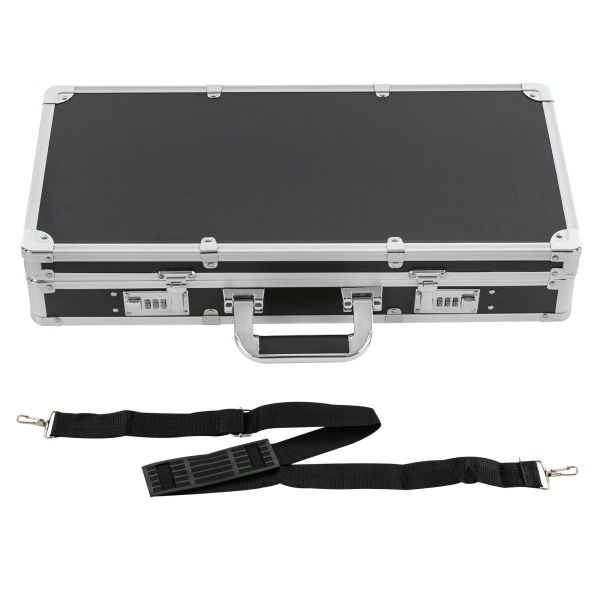 Beauty Salon Barber Case, Hair Stylist Tool Kits Organizer, Barber Travel Carry Case（Silver）