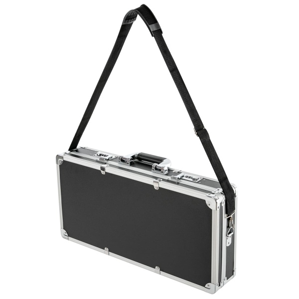 Beauty Salon Barber Case, Hair Stylist Tool Kits Organizer, Barber Travel Carry Case（Silver）