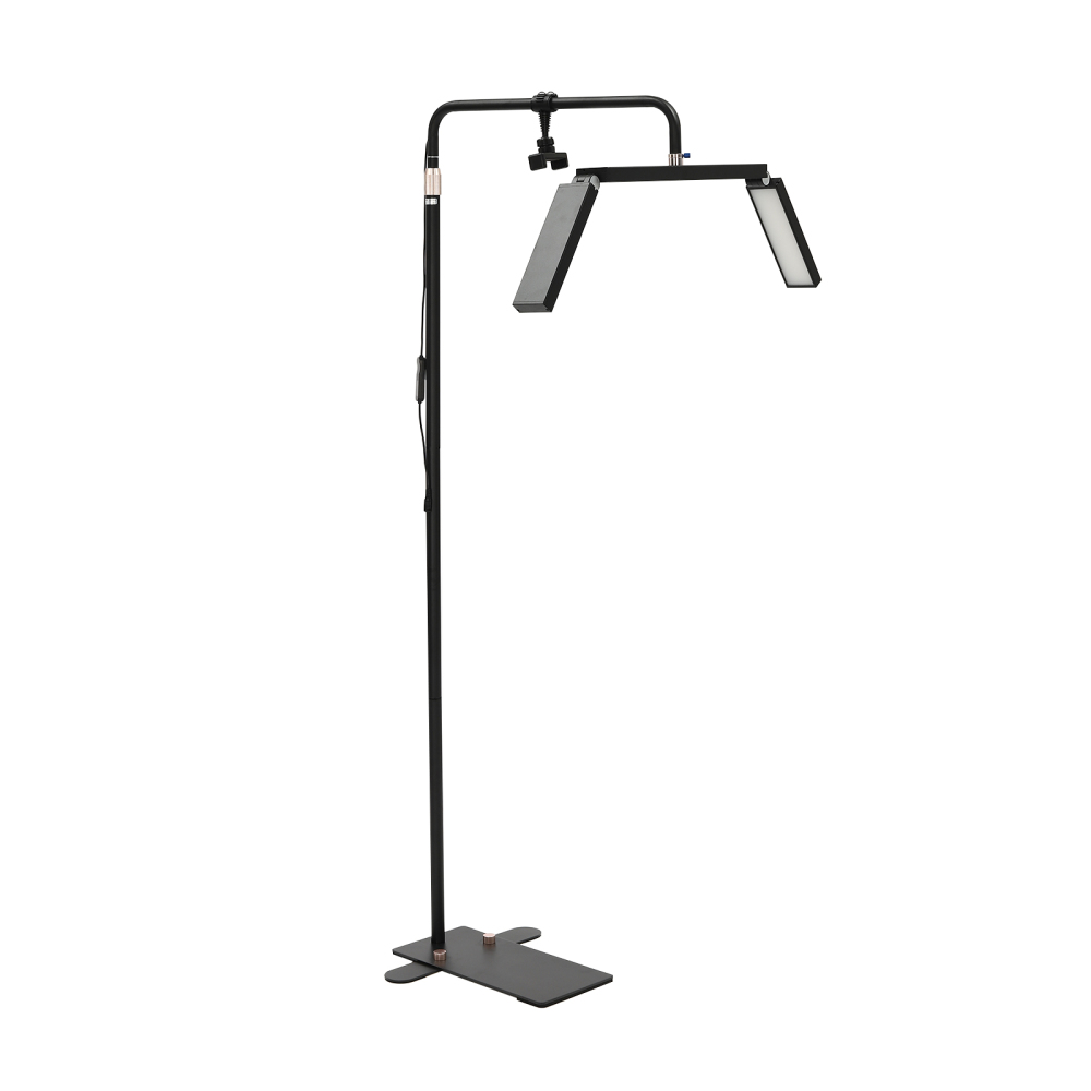 Lash Light for Eyelash Extensions, Cool/Warm/Neutral Lighting Half Moon Light with Phone Holder