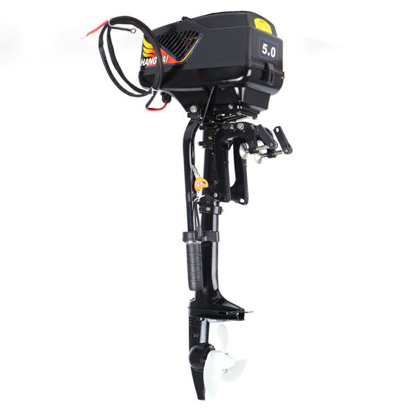 HANGKAI Outboard Motor Boat Engine, Short Shaft Electric Outboard Trolling Motor Fishing Boat Engine HANGKAI Outboard Motor Boat Engine, Short Shaft Electric Outboard Trolling Motor Fishing Boat Engine