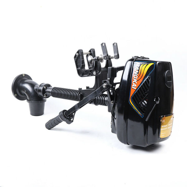 HANGKAI Heavy Duty Outboard Boat Motor 1000W Brushless Electric Boat Accelerated Starting Outboard Motor 