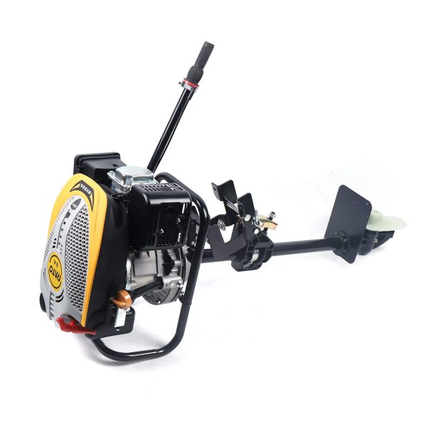 HANGKAI 225CC 4-Stroke 4.3kw Air-Cooled Single Cylinder Marine Engine TCI System Gas Power Outboard Motor
