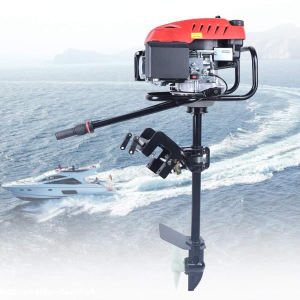 HANGKAI 4 Stroke 3.2KW Outboard Motor Engine Heavy Duty Fishing Boat Engine