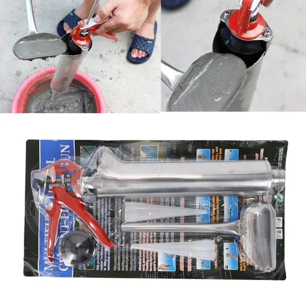HANGKAI Professional Brick Mortar Sprayer Cement Grout Mortar Caulk Pointing Grouting Gun