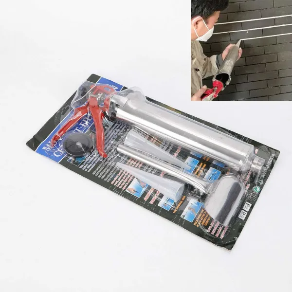 HANGKAI Professional Brick Mortar Sprayer Cement Grout Mortar Caulk Pointing Grouting Gun