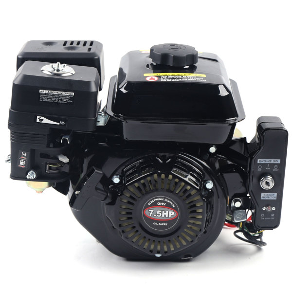 7.5HP Gas Powered Engine, 212cc 4-Stroke OHV Gas Motor