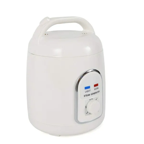 Portable Steam Sauna1.5L Sauna Steamer Pot Home Shower SPA Body Therapy 110V US Plug 900W Steamer Pot ABS Portable Steam Sauna1.5L Sauna Steamer Pot Home Shower SPA Body Therapy 110V US Plug 900W Steamer Pot ABS