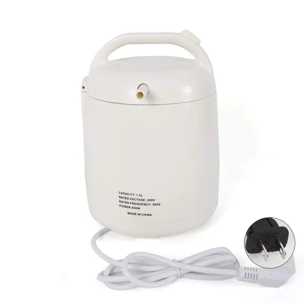 Portable Steam Sauna1.5L Sauna Steamer Pot Home Shower SPA Body Therapy 110V US Plug 900W Steamer Pot ABS Portable Steam Sauna1.5L Sauna Steamer Pot Home Shower SPA Body Therapy 110V US Plug 900W Steamer Pot ABS