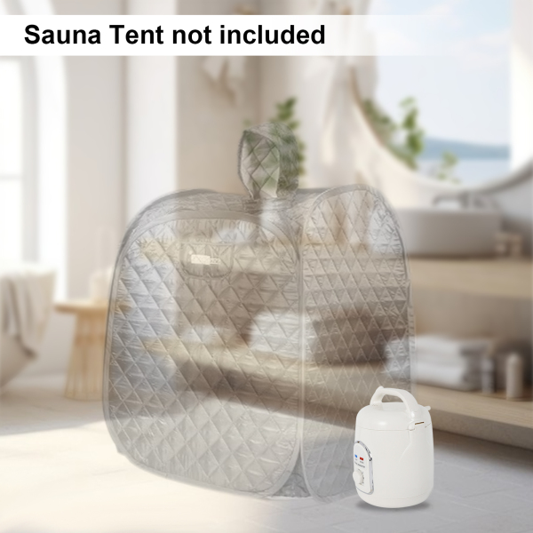 Portable Steam Sauna1.5L Sauna Steamer Pot Home Shower SPA Body Therapy 110V US Plug 900W Steamer Pot ABS Portable Steam Sauna1.5L Sauna Steamer Pot Home Shower SPA Body Therapy 110V US Plug 900W Steamer Pot ABS