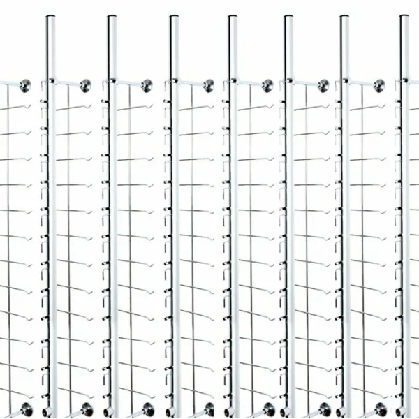 HANGKAI 8 pcs Glasses Display Stand with Lock Sunglasses Frame Stand Eyeglasses Rack Glasses Storage Organizer HANGKAI 8 pcs Glasses Display Stand with Lock Sunglasses Frame Stand Eyeglasses Rack Glasses Storage Organizer