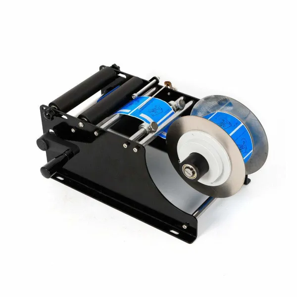 Semi-Automatic Labeling Machine Round Bottle MT-30 for Date Bottle 30 Times/Minute Semi-Automatic Labeling Machine Round Bottle MT-30 for Date Bottle 30 Times/Minute