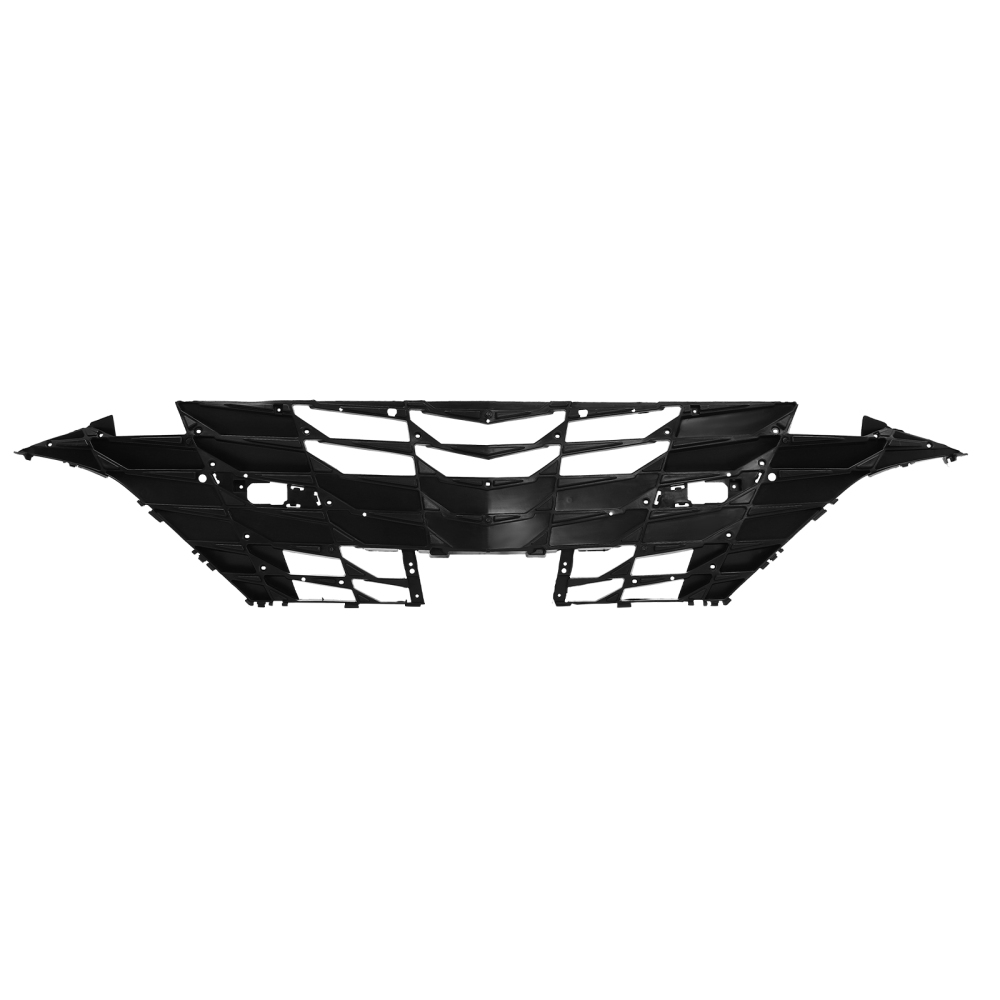 For Hyundai Elantra 21-22 Black&Chrome Front Upper Grille Grill Cover 86351AA000