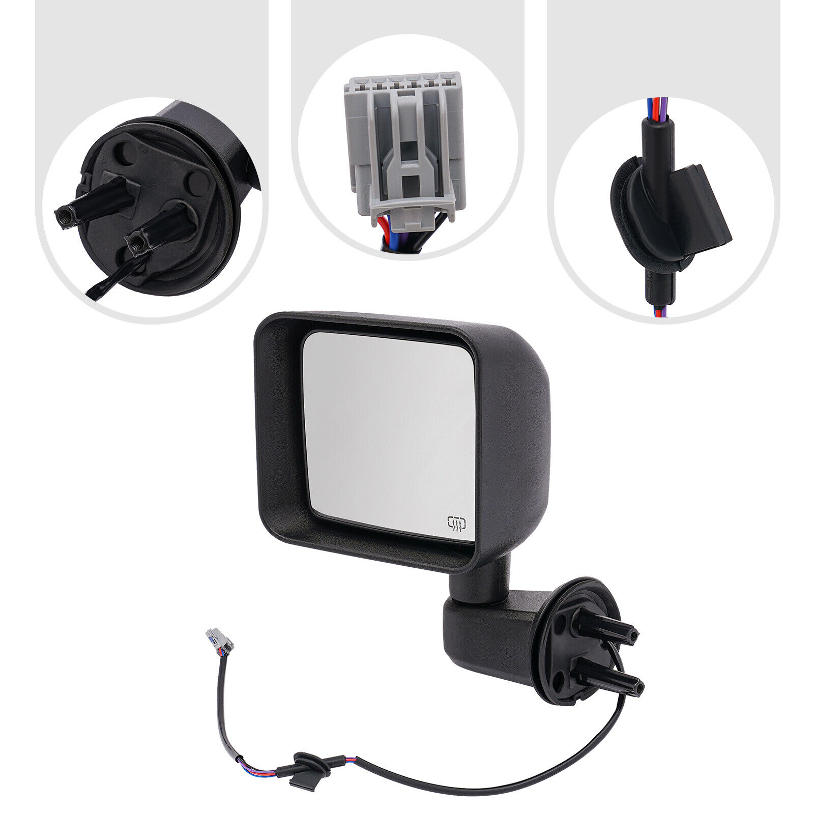 【最新入荷】 Left Driver Mirror Side 5VZ86LXHAA CH1320441 Hand LH Heated クレンジング・メイク落とし