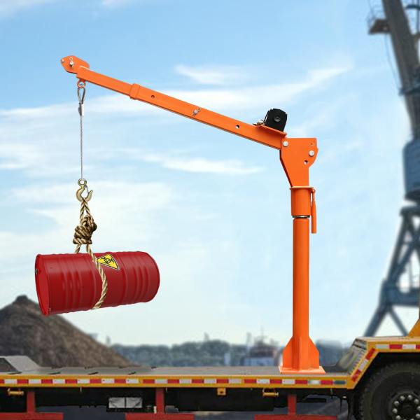 1100 LB Truck-Mounted Crane Hoist, Truck-Mounted Crane with 12V Electric Winch, Pickup Truck Jib Cranes 1100 LB Truck-Mounted Crane Hoist, Truck-Mounted Crane with 12V Electric Winch, Pickup Truck Jib Cranes