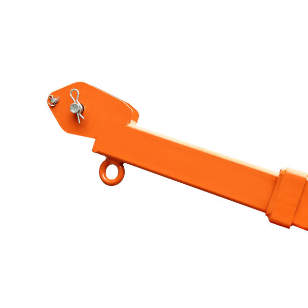 1100 LB Truck-Mounted Crane Hoist, Truck-Mounted Crane with 12V Electric Winch, Pickup Truck Jib Cranes