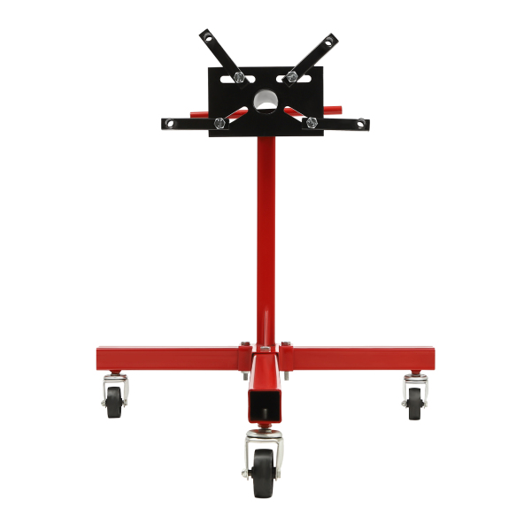 Carbon Steel Rotating Engine Stand with 360 Degree Rotating Head: 3/8 Ton (750 lb) Capacity, Red Carbon Steel Rotating Engine Stand with 360 Degree Rotating Head: 3/8 Ton (750 lb) Capacity, Red