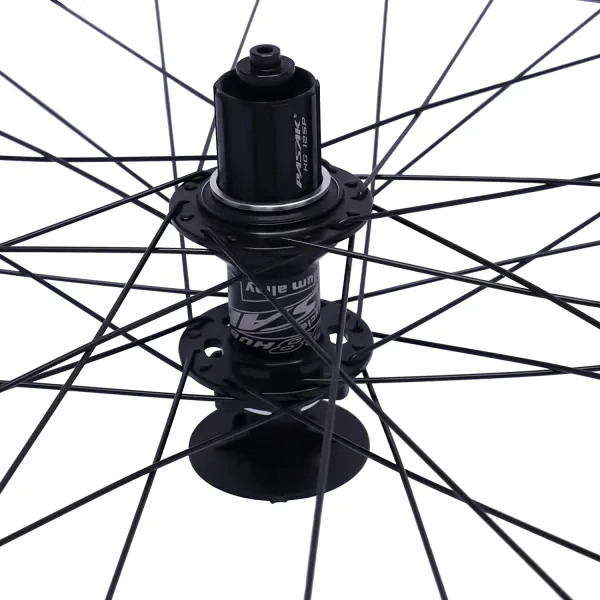 Mountain Bike Wheelset 27.5Inch Quick Release Front Rear Bike Wheels, Fit Cassette Bicycle Wheelset Black Hub Mountain Bike Wheelset 27.5Inch Quick Release Front Rear Bike Wheels, Fit Cassette Bicycle Wheelset Black Hub
