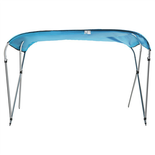 3 Bows Boat Top Boat Cover Set with Aluminum Alloy Frame Top Cover Anti-sun New 3 Bows Boat Top Boat Cover Set with Aluminum Alloy Frame Top Cover Anti-sun New