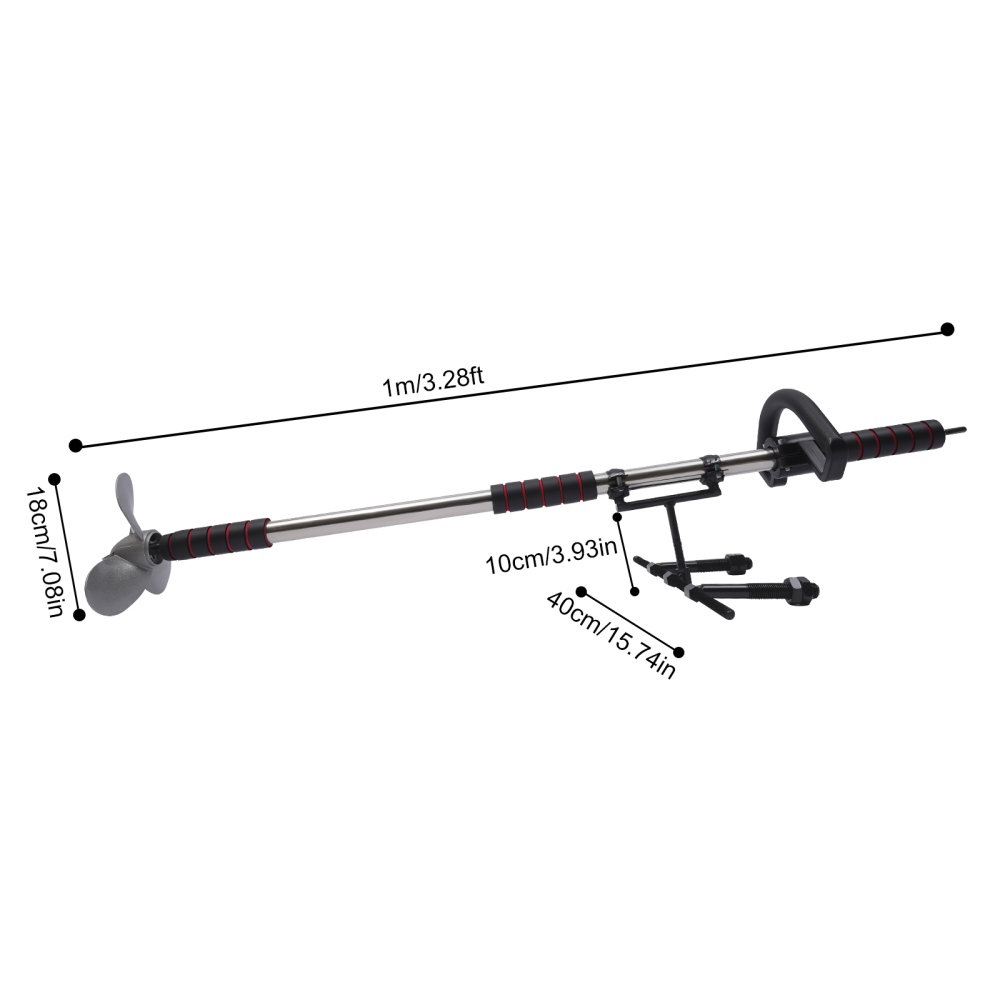 Hand operated outboard motor Manual propeller Hand Operated Boat Propellers trolling motor for inflatable boat