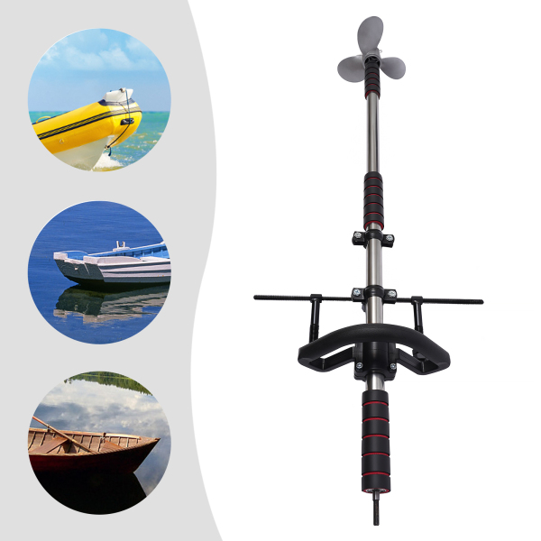 Hand operated outboard motor Manual propeller Hand Operated Boat Propellers trolling motor for inflatable boat
