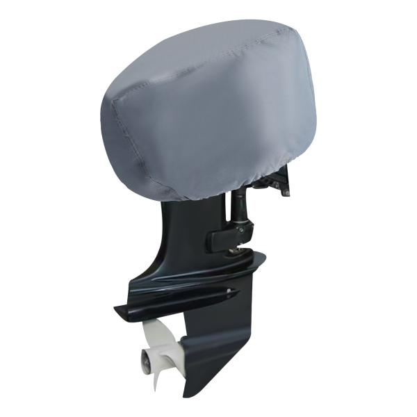 Outboard Motor Cover, 420D Waterproof Boat Engine Hood Covers- Fit for Motor up to 15-20 HP