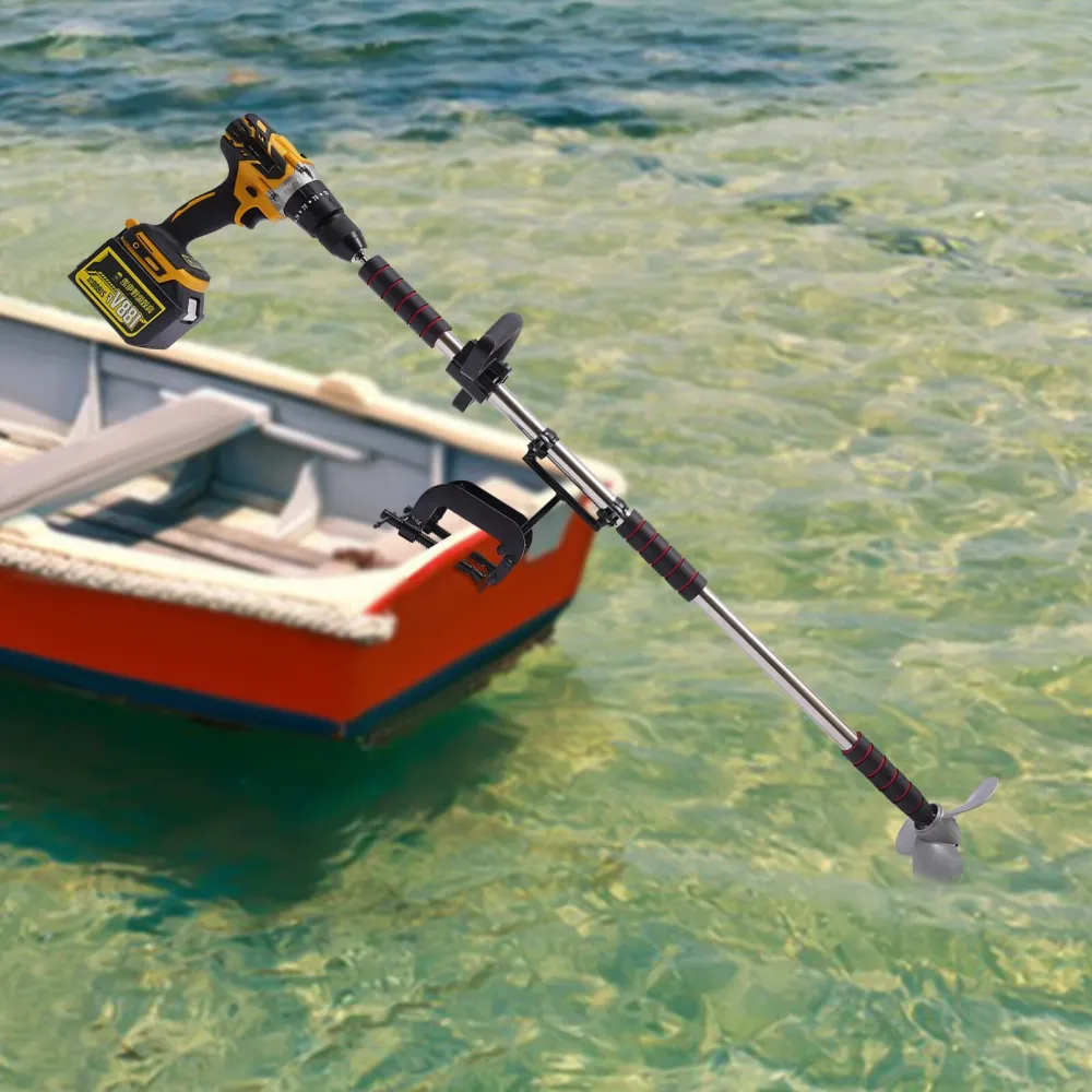 Electric Trolling Motor w/ Battery Indicator
