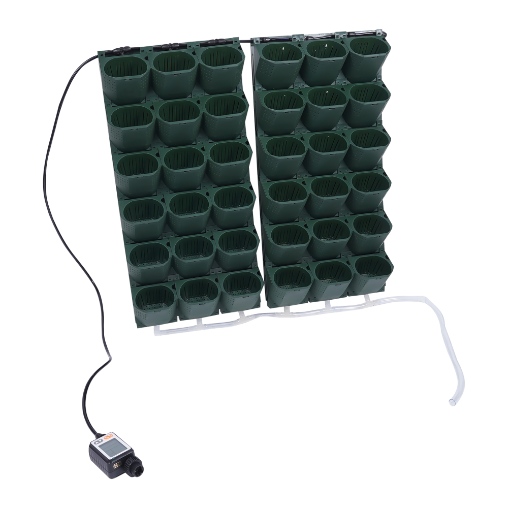 Garden Growing System Planters Self-Watering System Wall Mounted Vertical Garden Planter Used to Grow Veggies Fruits Herbs Flowers