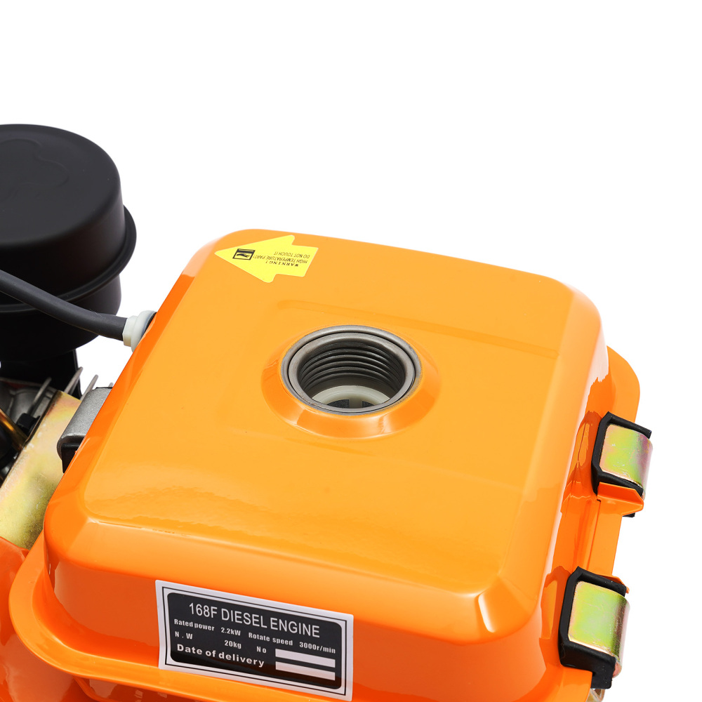 3HP 4-Stroke Diesel Engine 196cc Single Cylinder Forced Air