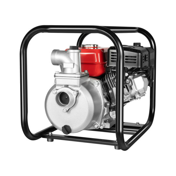 Gasoline Engine Water Pump, 2-inch Gas Powered Trash Water Transfer Pump with 24.61ft Hose for Irrigation Pool
