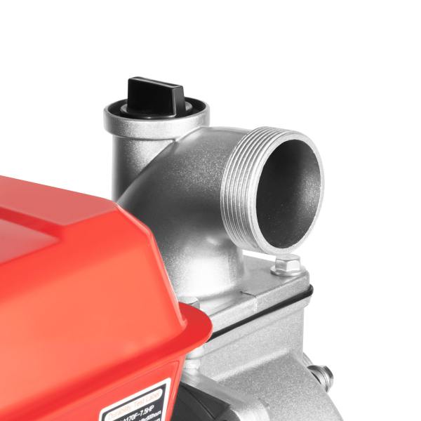 Gasoline Engine Water Pump, 2-inch Gas Powered Trash Water Transfer Pump with 24.61ft Hose for Irrigation Pool