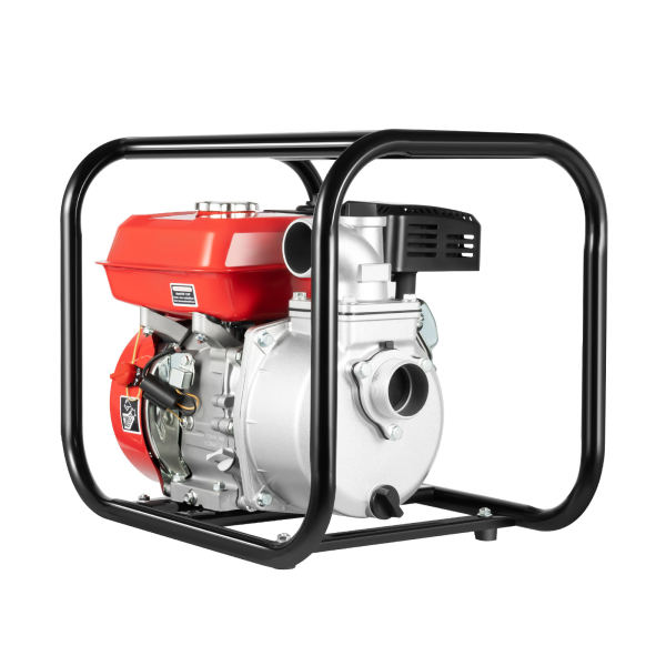Gasoline Engine Water Pump, 2-inch Gas Powered Trash Water Transfer Pump with 24.61ft Hose for Irrigation Pool