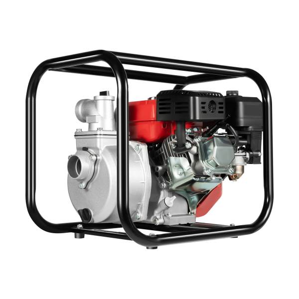 Gasoline Engine Water Pump, 2-inch Gas Powered Trash Water Transfer Pump with 24.61ft Hose for Irrigation Pool