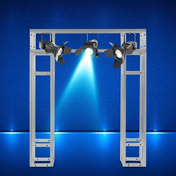 3Packs Square Box Truss Trussing Segment Kit for Tent System DJ Lighting Temporary Portable Stage
